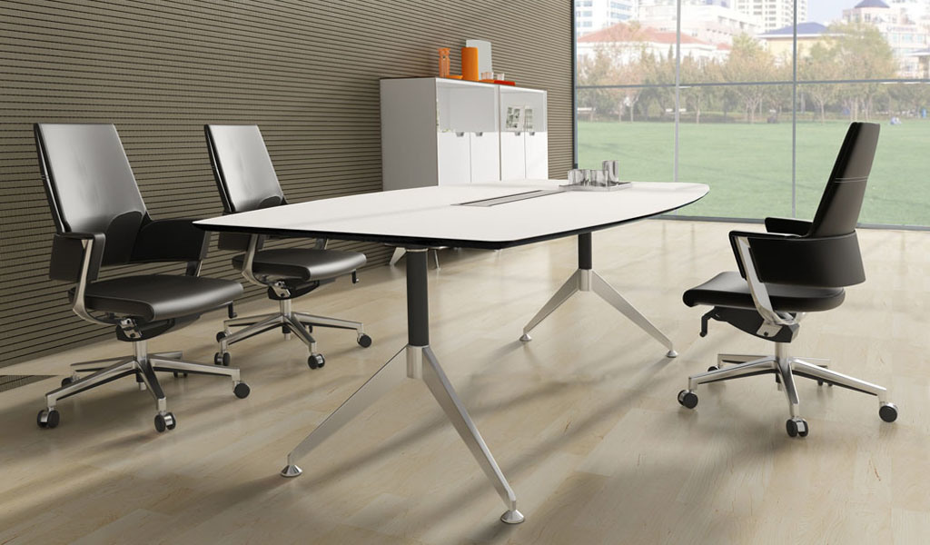 Modern Rectangle Meeting Table Office Conference Desk (CAS-MT1809)