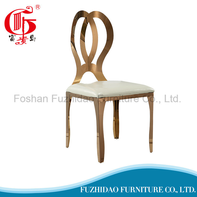 New Design Metal Stainless Steel Wedding Chair for Sales