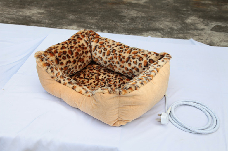 Soft Pet Bed with Heated Pad CE Approved