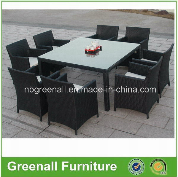 Rattan Modern Square Dinner Set