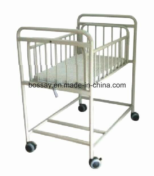 (BS-813) High Hurdle Steel Spray Baby Bed