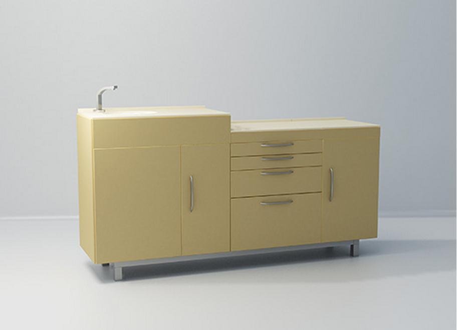 King Series (WB+CT+ZG) Dental Cabinet