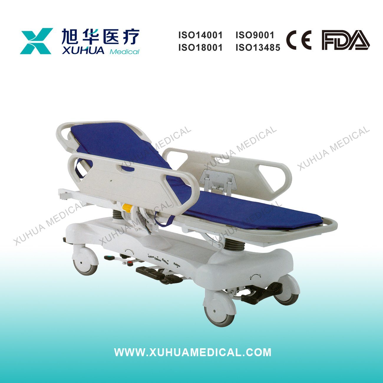 Hospital Medical Patient Stretcher Trolley (F-5)