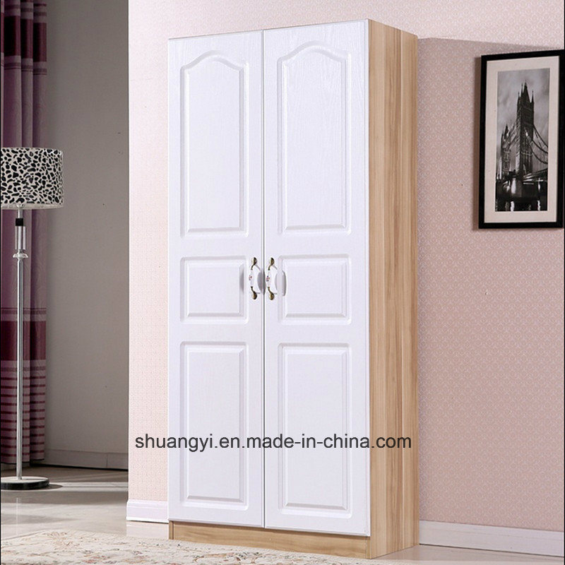 European Styled Carved Luxury Two Door Wardrobe