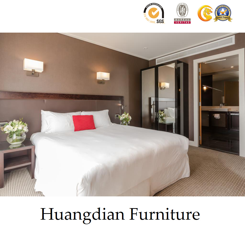 Luxurious 5 Star Hotel Bedroom Furniture (HD617)