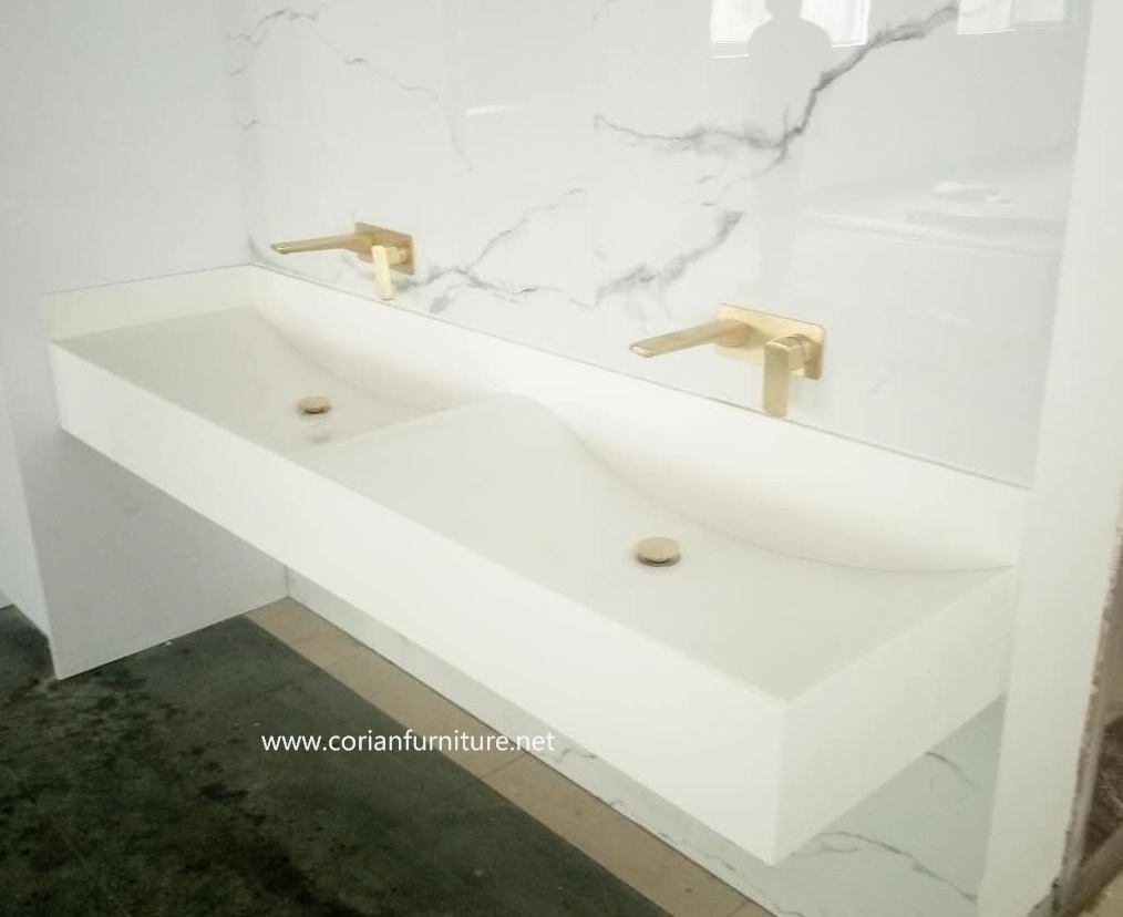 2016 New Design Pure Acrylic Solid Surface Washing Basin