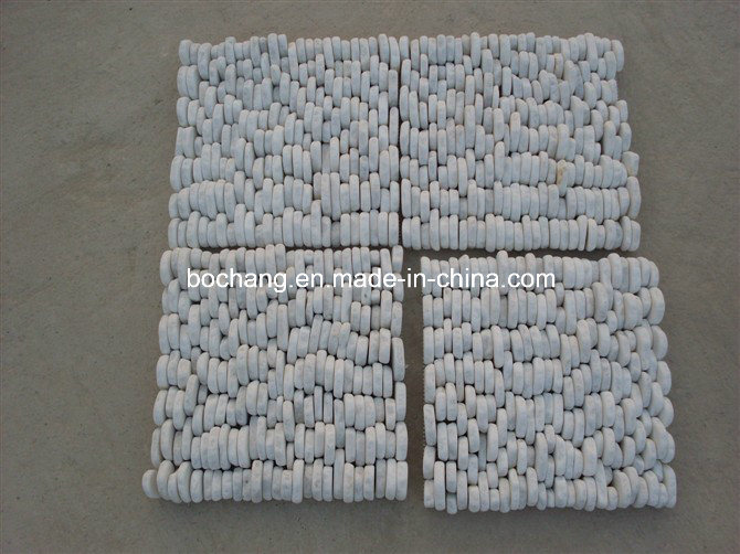 Polished White River Stone Pebbles /Cobble Stone for Decoration