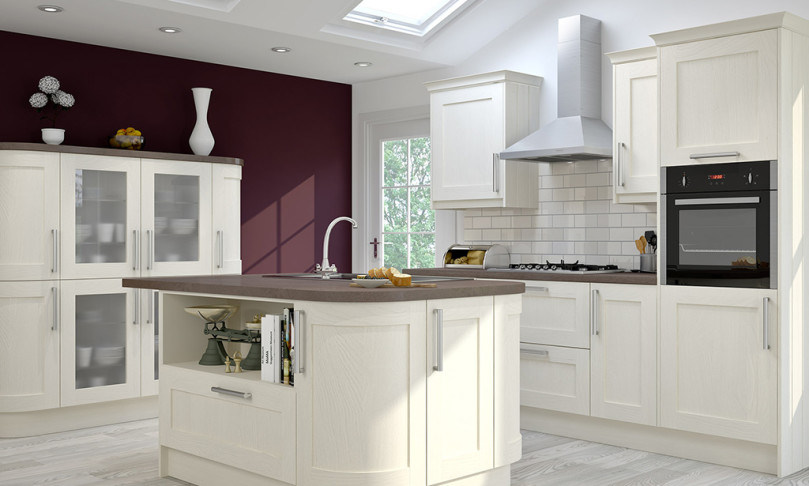 Kitchen Furniture Melamine Faced Kitchen Cabinet