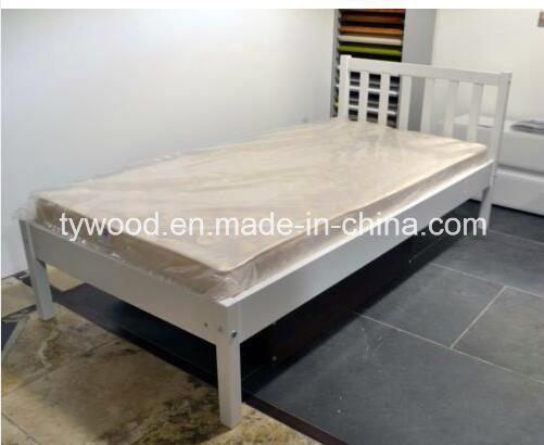 Single Wooden Bed with High Quality