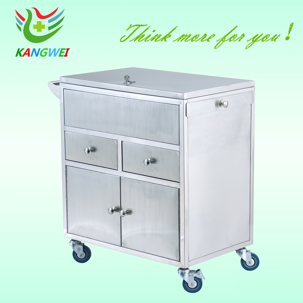 Emergency Treatment Cart Hospital Bed Medical Bed (SLV-C4009)