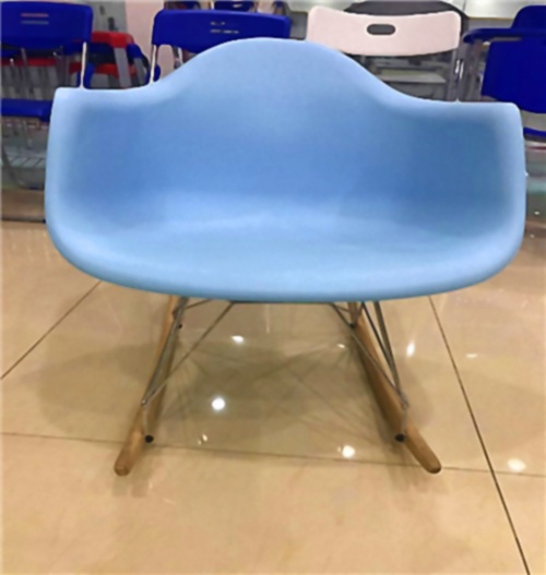 Frame Leg PU Fabric Foam Restaurant Dining Plastic Chair