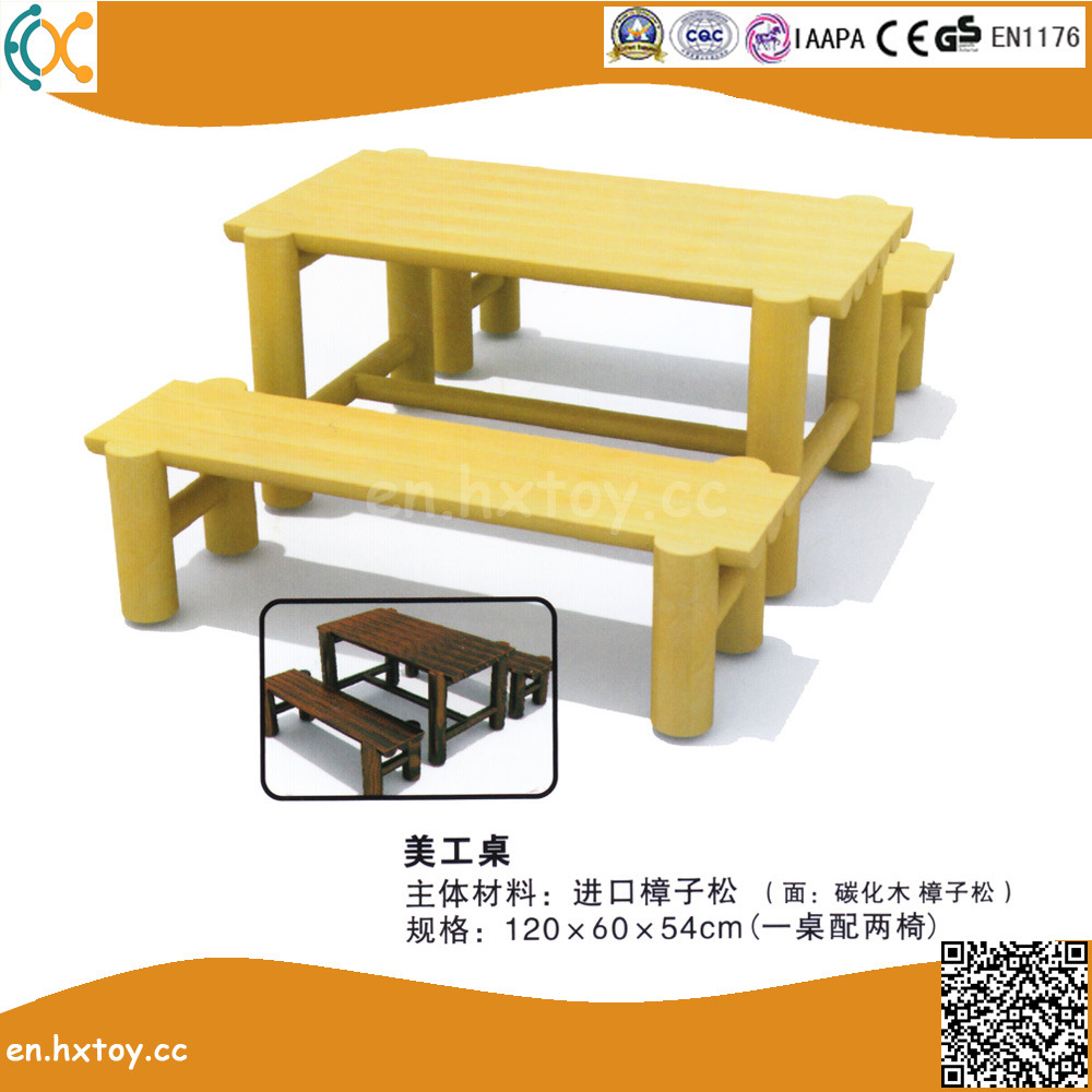 Kindergarten Wooden Leisure Table for Children