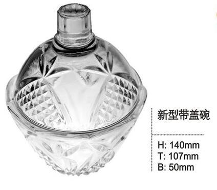 High Quality Good Price Basin Glass Bowl with Lid Glassware Sdy-F00505