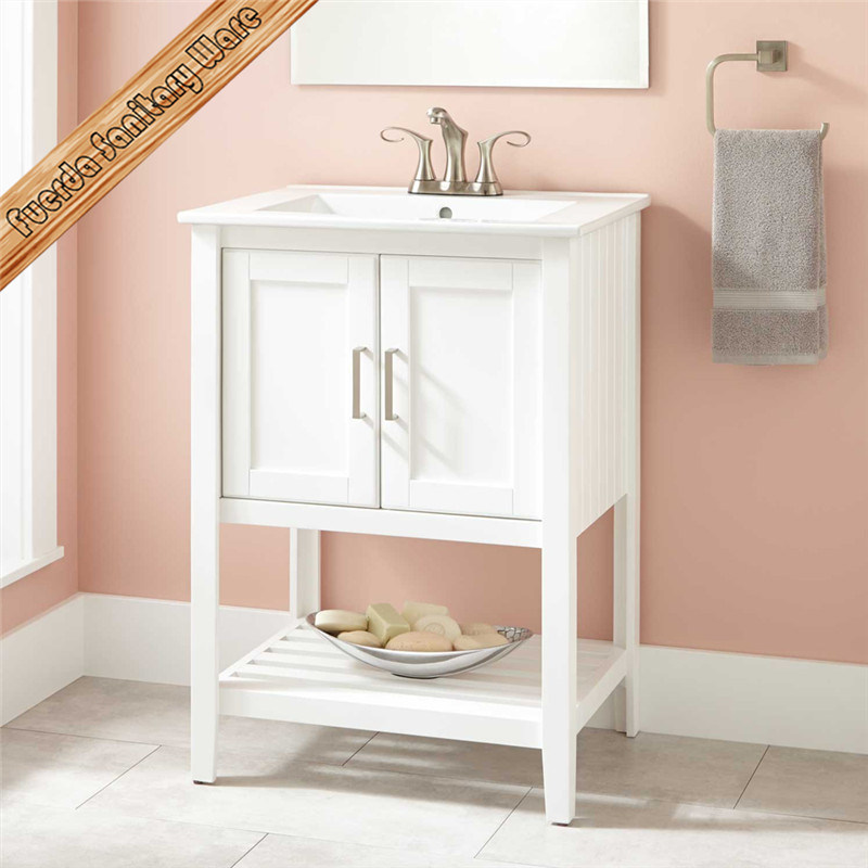 Fed-306 Modern Solid Wood High Quality Bathroom Vanity Bathroom Cabinet