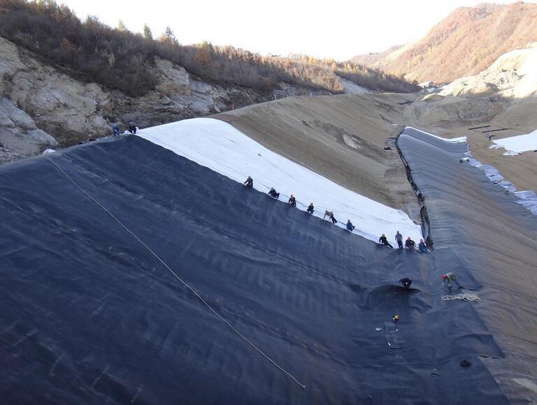 HDPE Geomembrane Film for Landfill