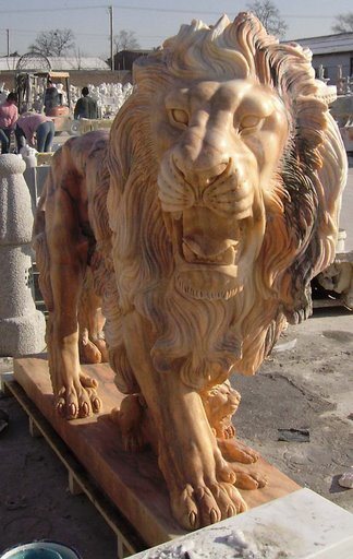 Marble Sculpture Animal for Garden Decoration