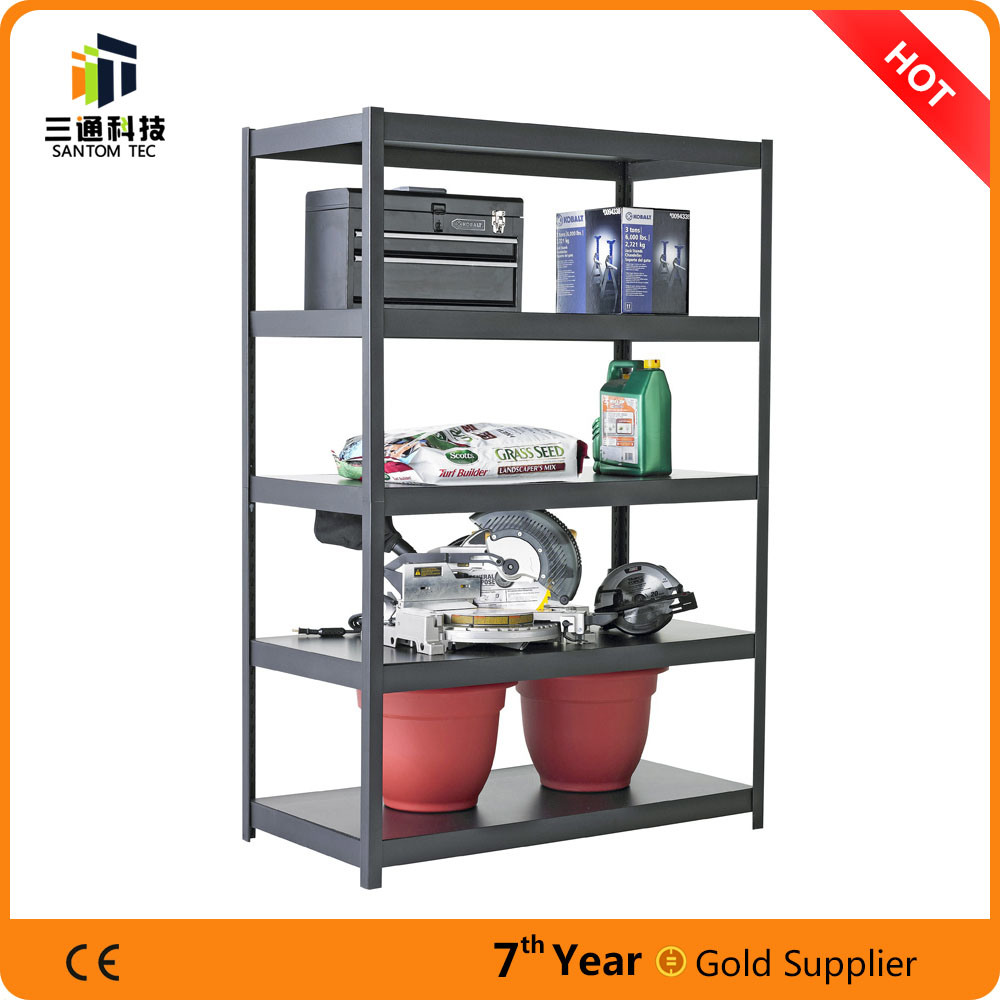 Customized Angle Iron Shelf, Boltless Rivet Shelf Light Duty Display Shelf Rack for Sale