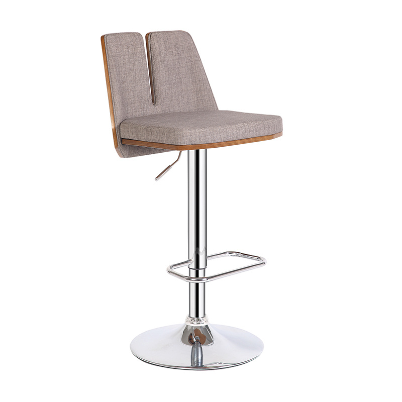 Modern Wooden and Fabric Furniture Leisure Bar Chair (FS-WB1988)