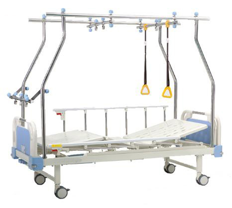 Hospital Furniture Orthopaedics Bed with ABS Head/Foot Board