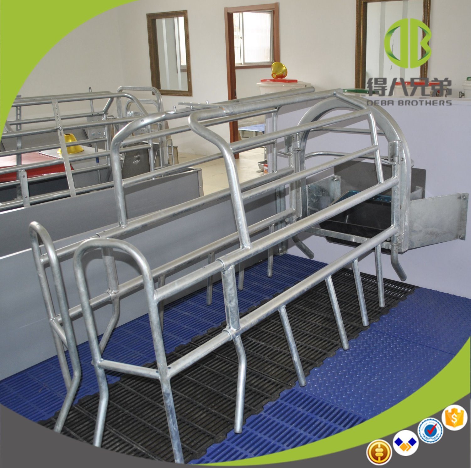 Modern Style Hot DIP Galvanized Farrowing Cate Farrowing Bed