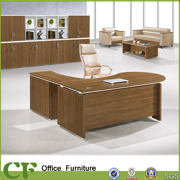 New Arriving Selling Dubai Fair Half Round Manager Desk Design