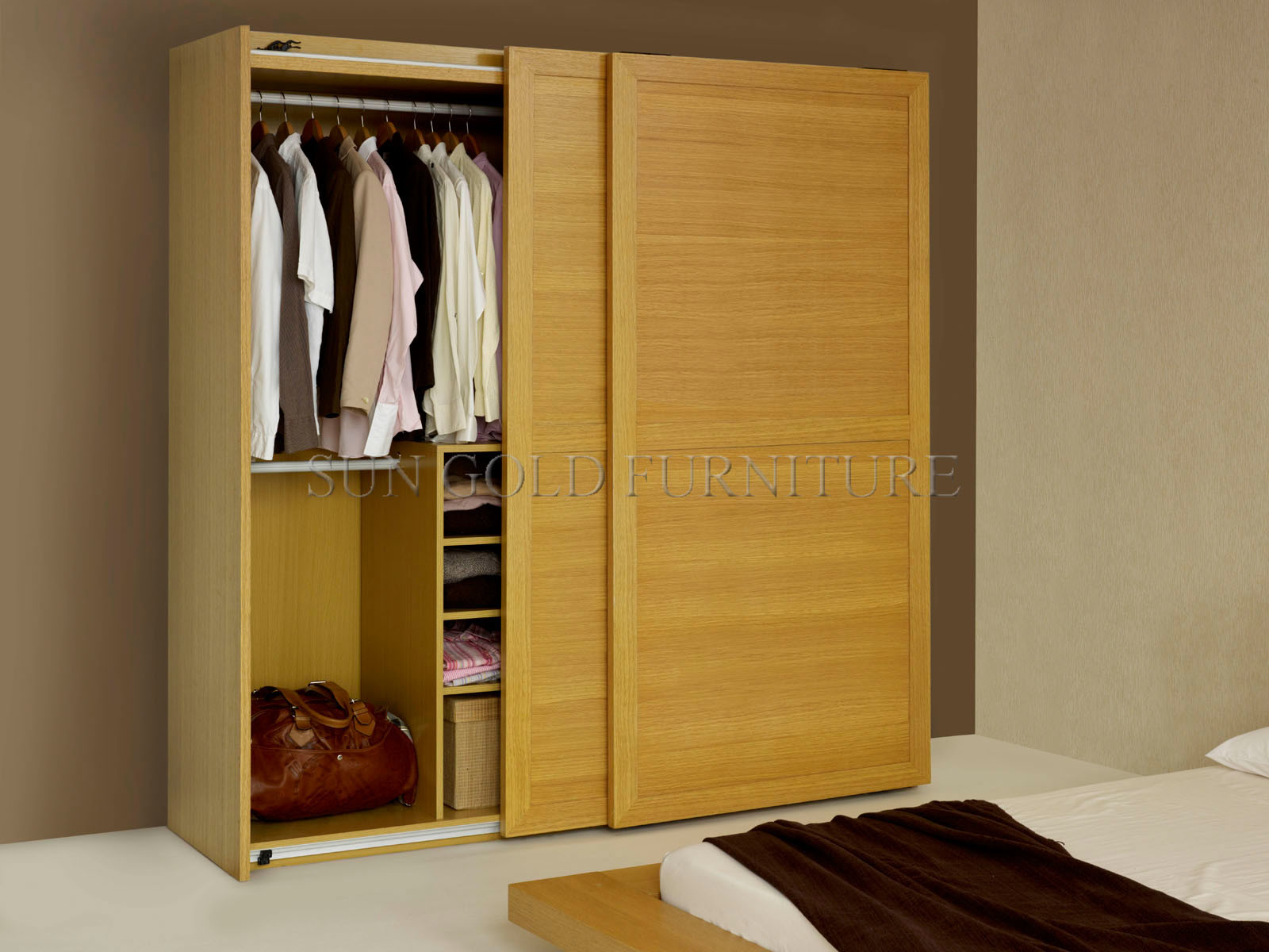 Wardrobe/ Sliding Door/ Wooden Bedroom Furniture (SZ-SW030)