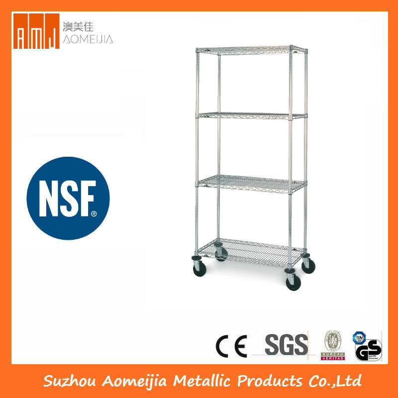 Stainless Steel Wire Metal Shelves Home 72213