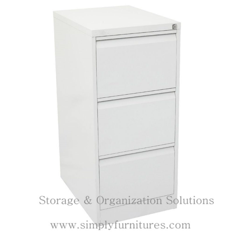 Metal Office Four Drawer Filing Cabinet