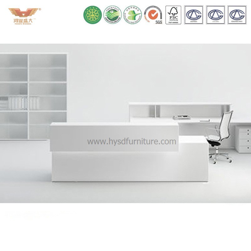 High End Salon Front Reception Desk Counter Modern Design