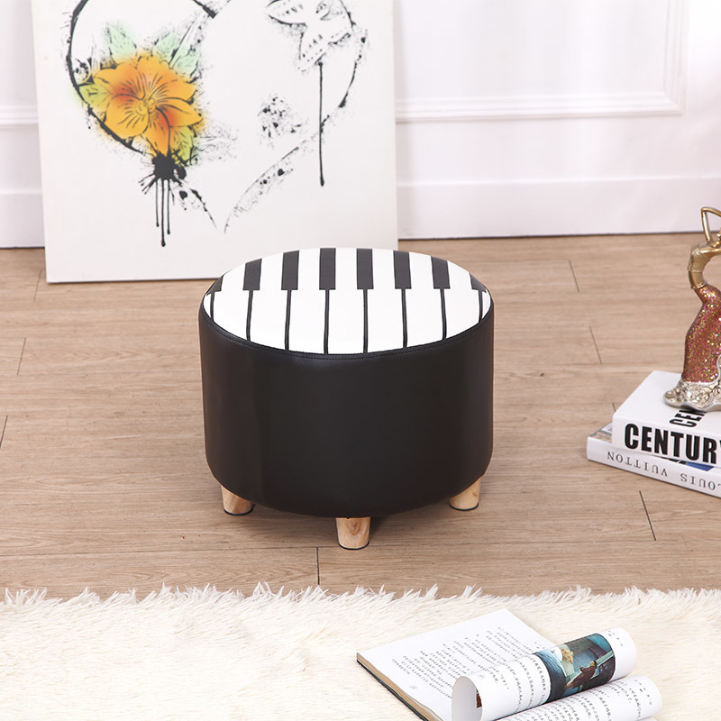 PVC Leather Kids Ottoman/ Kids Stool