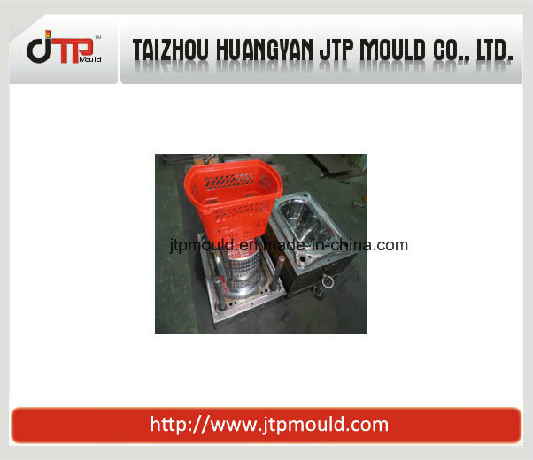 Square Plastic Shopping Basket Mould Jtp Mould Factory