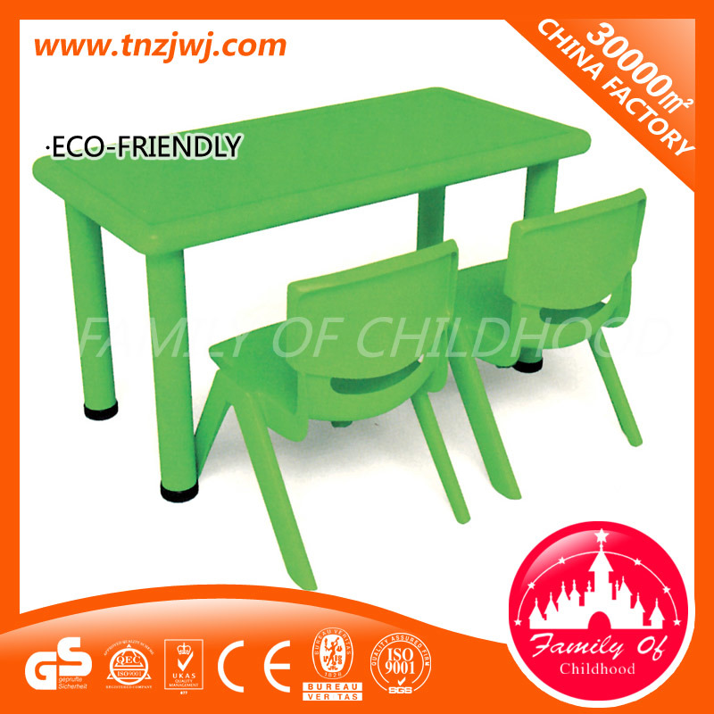 Durable Square Furniture Kids Plastic Table Chair for Sale