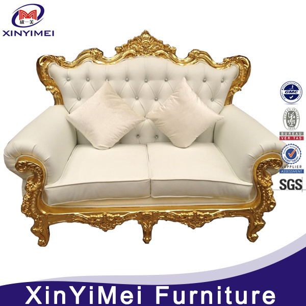 Classy European Double Seat Hotel Restaurant Living Room King Sofa (XYM-S05)