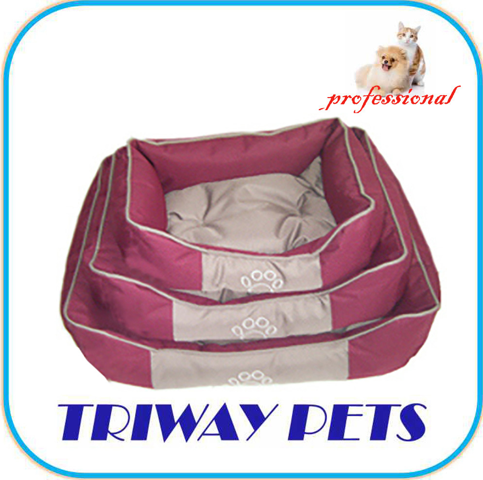 Oxford Cheap Dog Cat Pet Bed (WY1304026-5A/C)