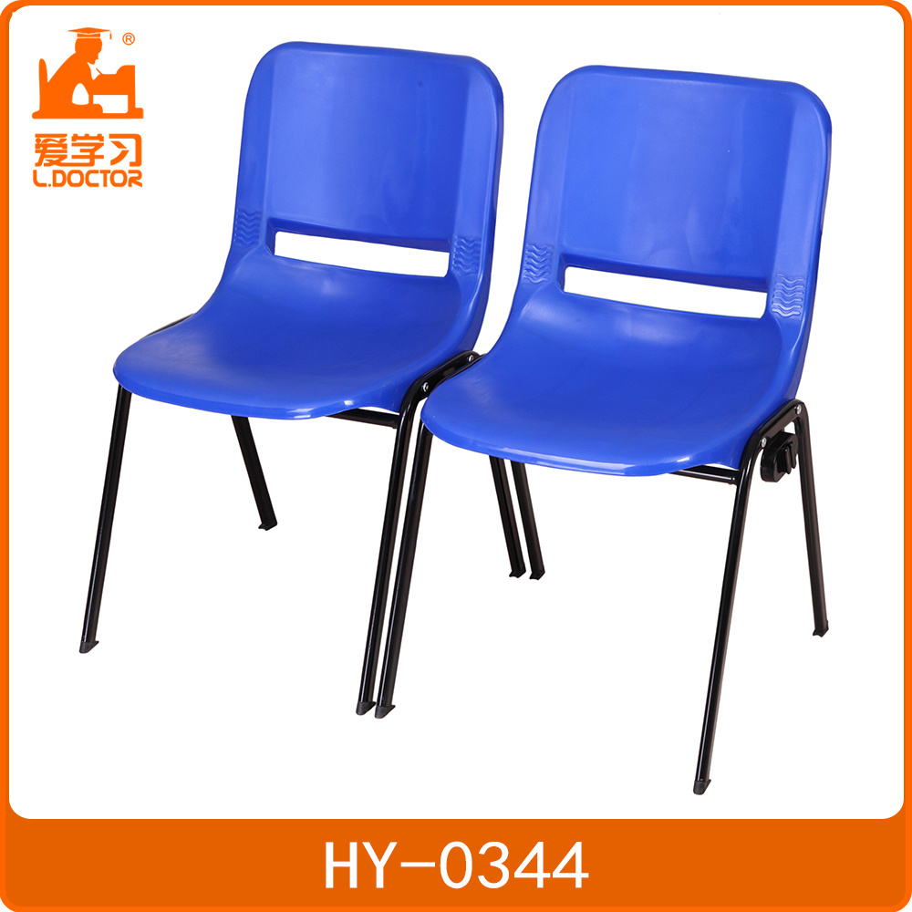 Popular Plastic PP Metal School Student Study Chair Price