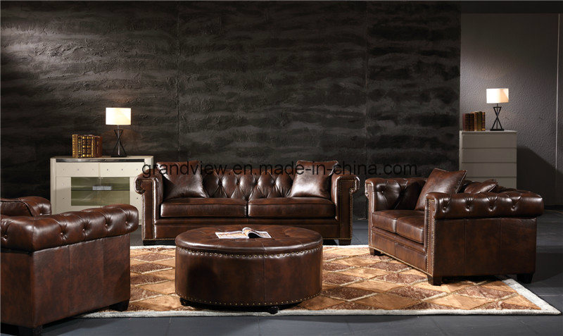 Classic Living Room Couch Saudi Abrabia Styls Antique Brown