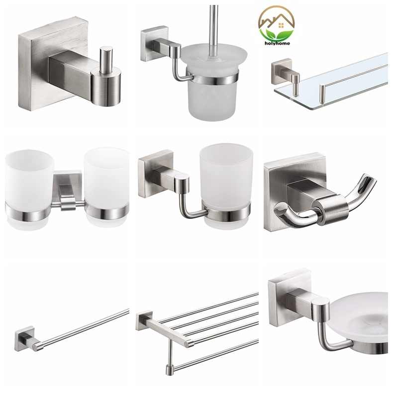 Satin Finish Stainless Steel Bath Accessory/ Bathroom Accessory/ Bathroom Set