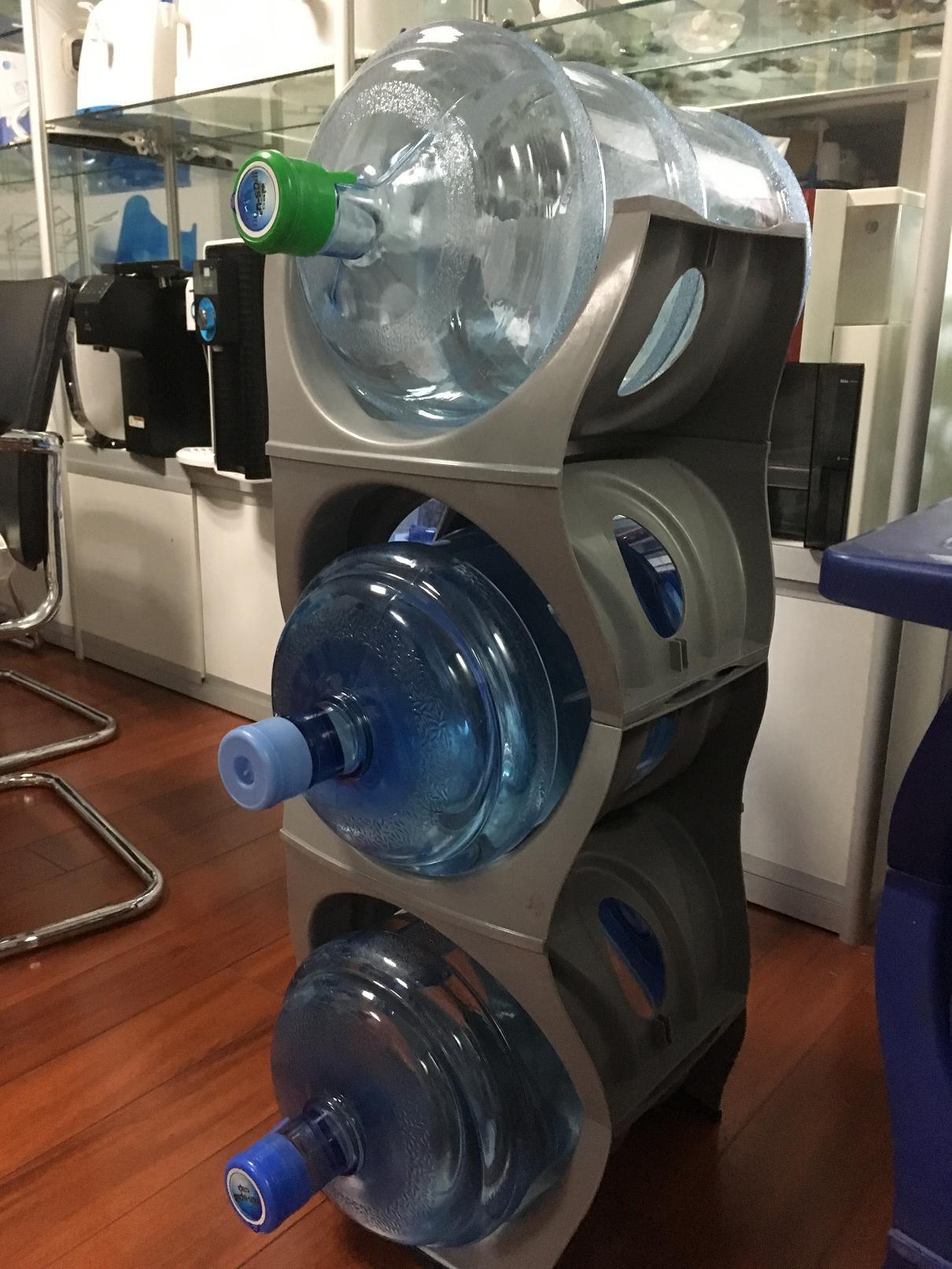 Three Lays Bottle Shelf with Good Plastic (HBR-3)