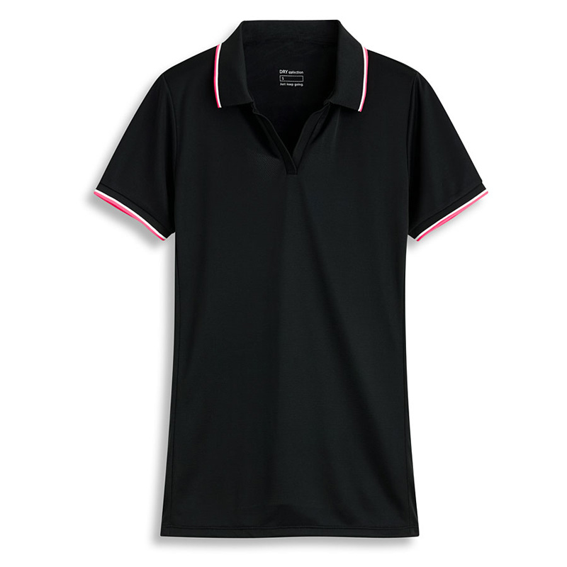 Wholesale Plain Women Fitness Sport Polo Shirt