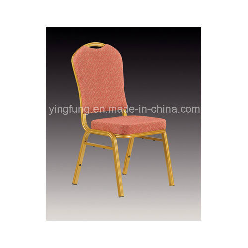 Living Room Thicker Metal Banquet Chair with Fabric (YF-HT011)