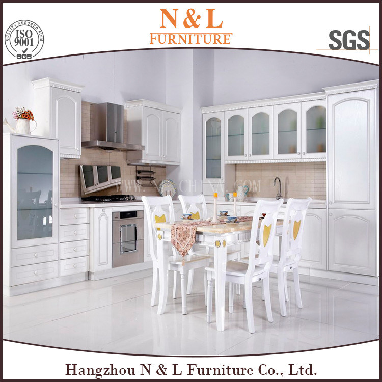 North American Maple PVC Kitchen Cabinet