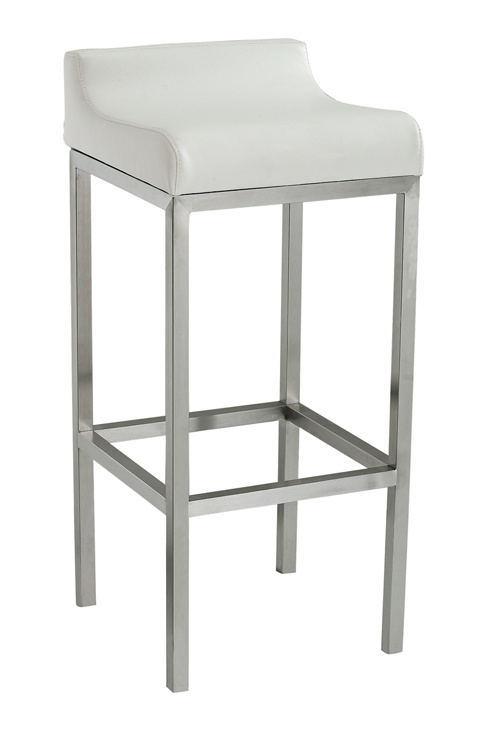 Modern Stainless Steel Bar Stool