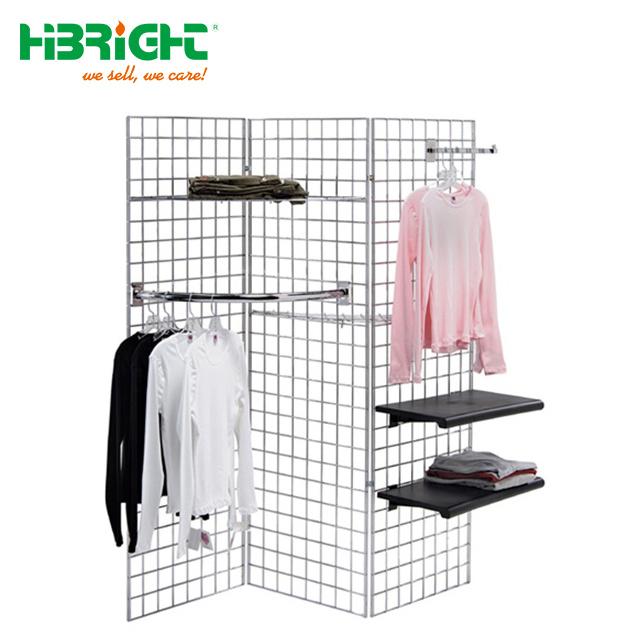 Garment Wire Mesh Metal Grid Panel