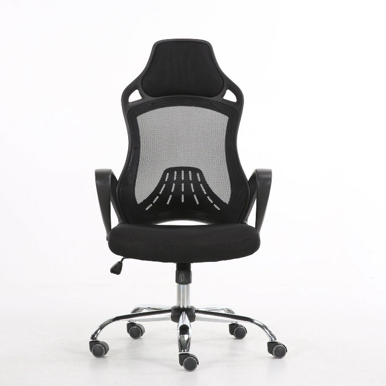 New Arrival Mesh Office Chair Gaming Chair Racing Chair Mesh with Metal Chrome Base