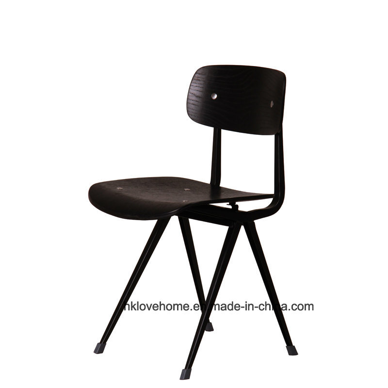 Modern Metal Dining Restaurant Coffee Plywood Kramer Side Chair