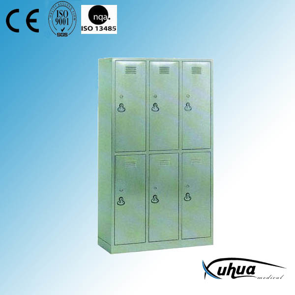 Stainless Steel Hospital Six-Door Dressing Cabinet (U-15)