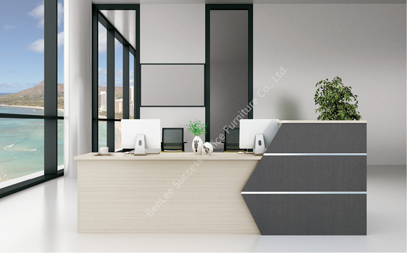 2017 New Style Modern Simple Office Furniture Reception Counter (BL-BMYJB28A)