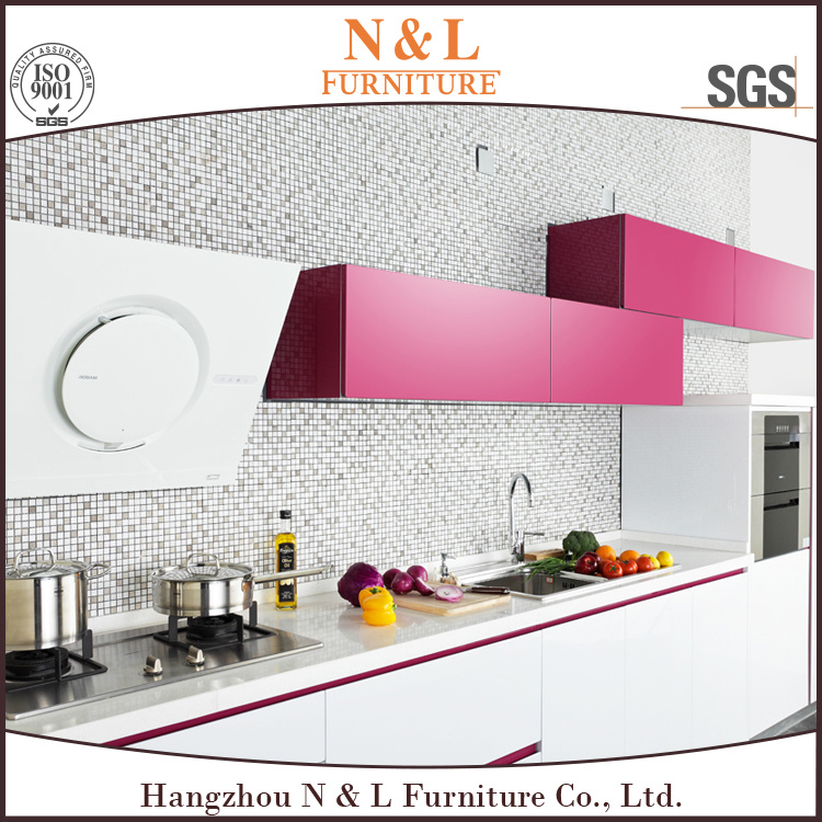 N&L High Level Wood Modern Kitchen Furniture