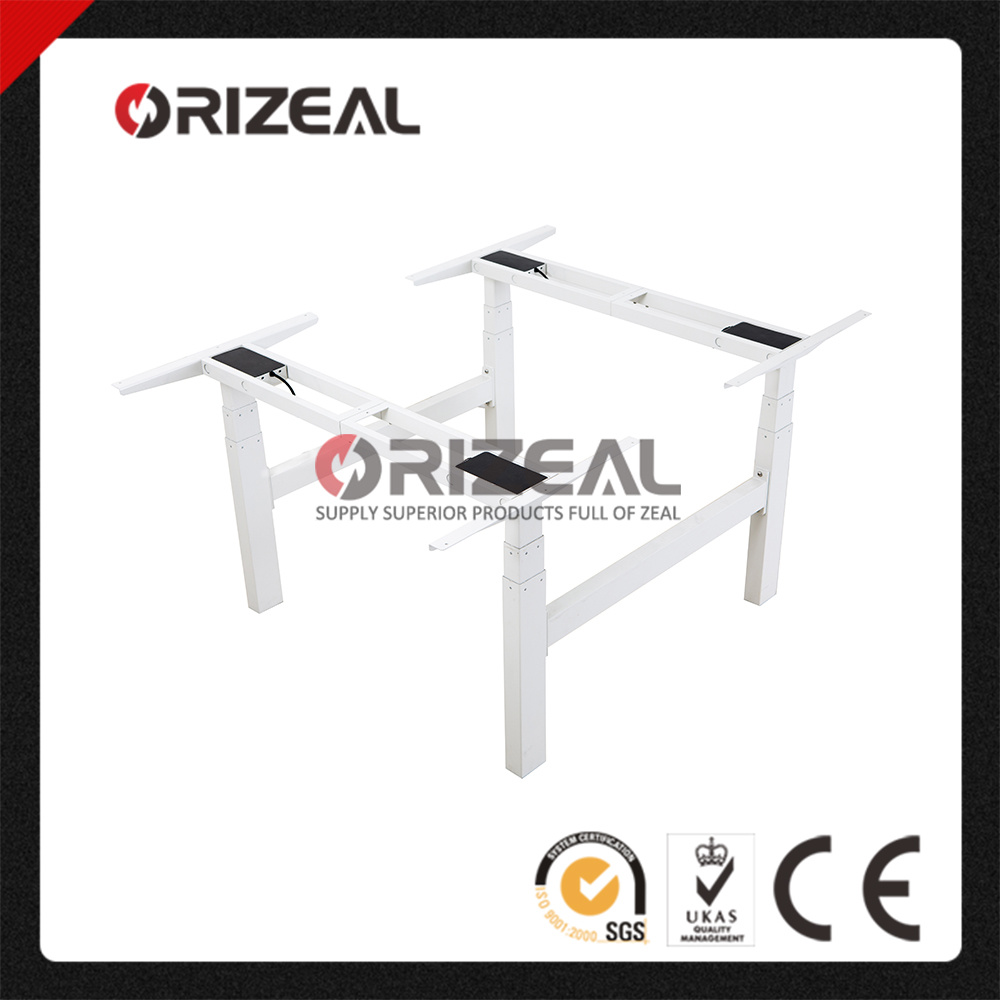 Orizeal 2 Leg 3 Step Adjustable Stand Desk Standing Lifting Column