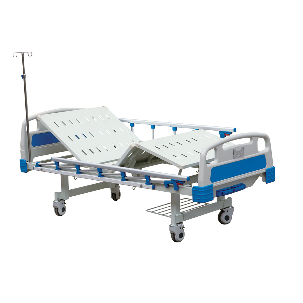 2 Cranks Manual Hospital Bed